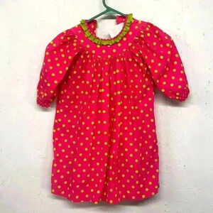 Peaches & cream little girls dress